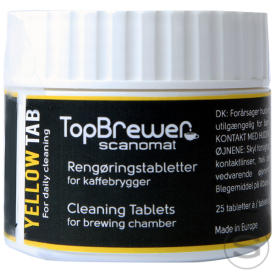 Cleaning Tablets - Yellow (25 Tablets)