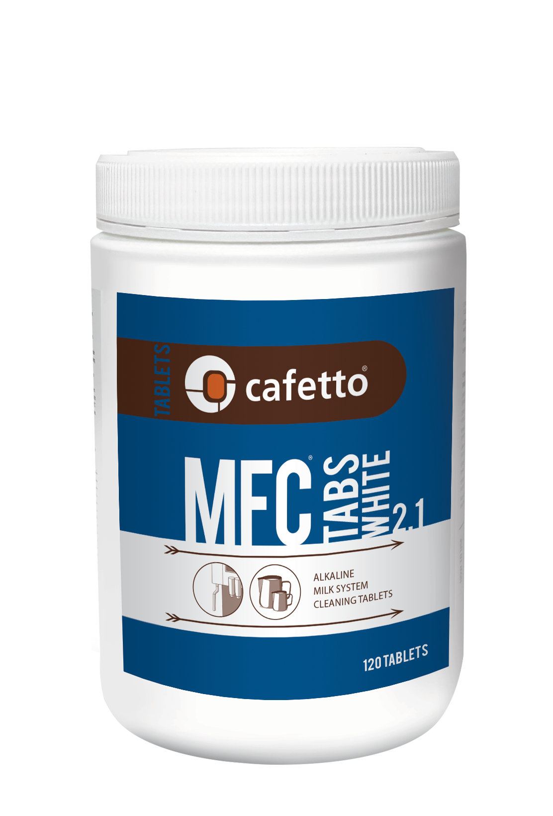 Caffeto MFC Tabs White - 120 Tablets